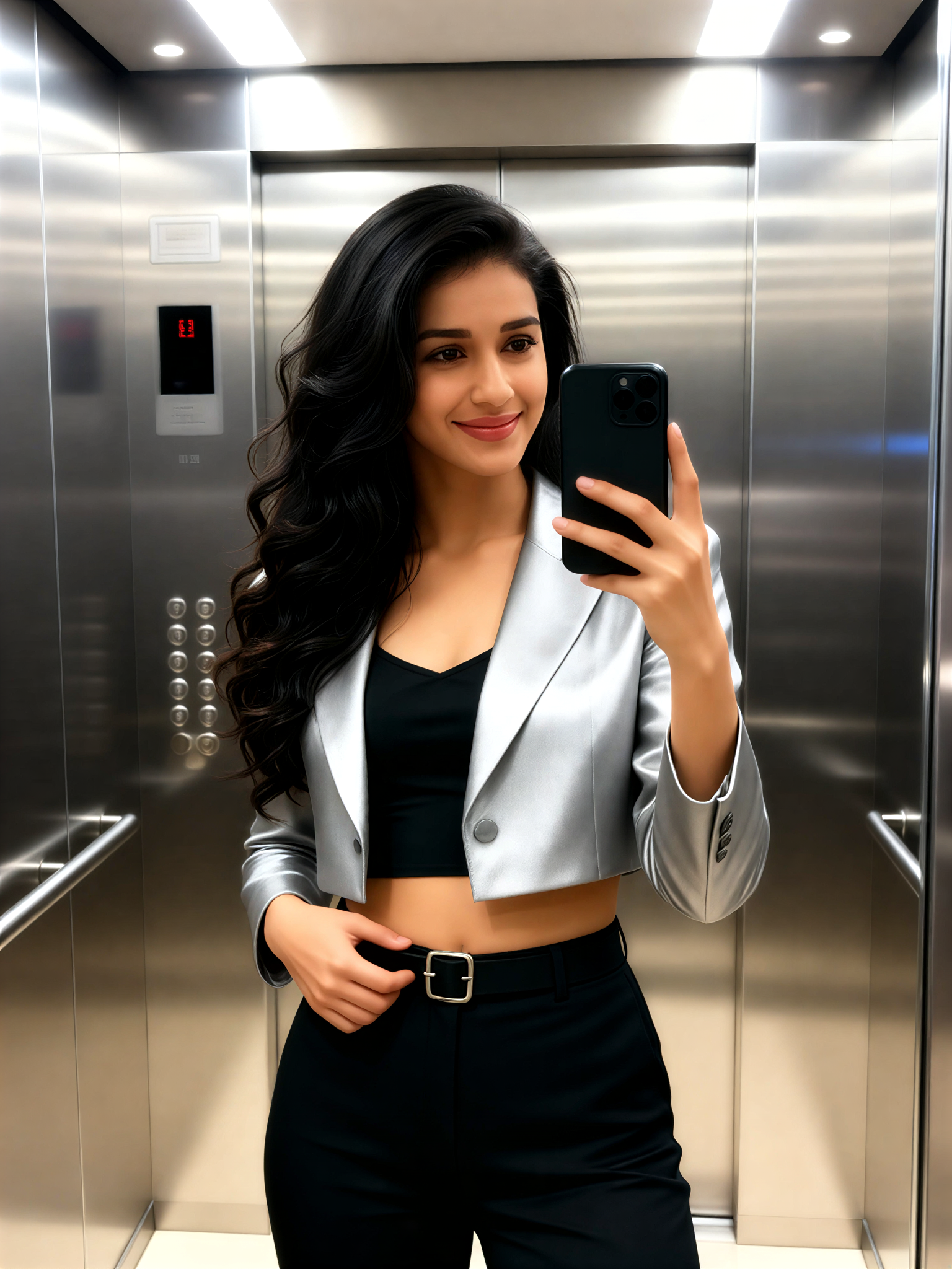 Silver Lift Selfie image