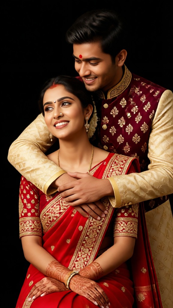  Sweet Wedding Couple-04 image