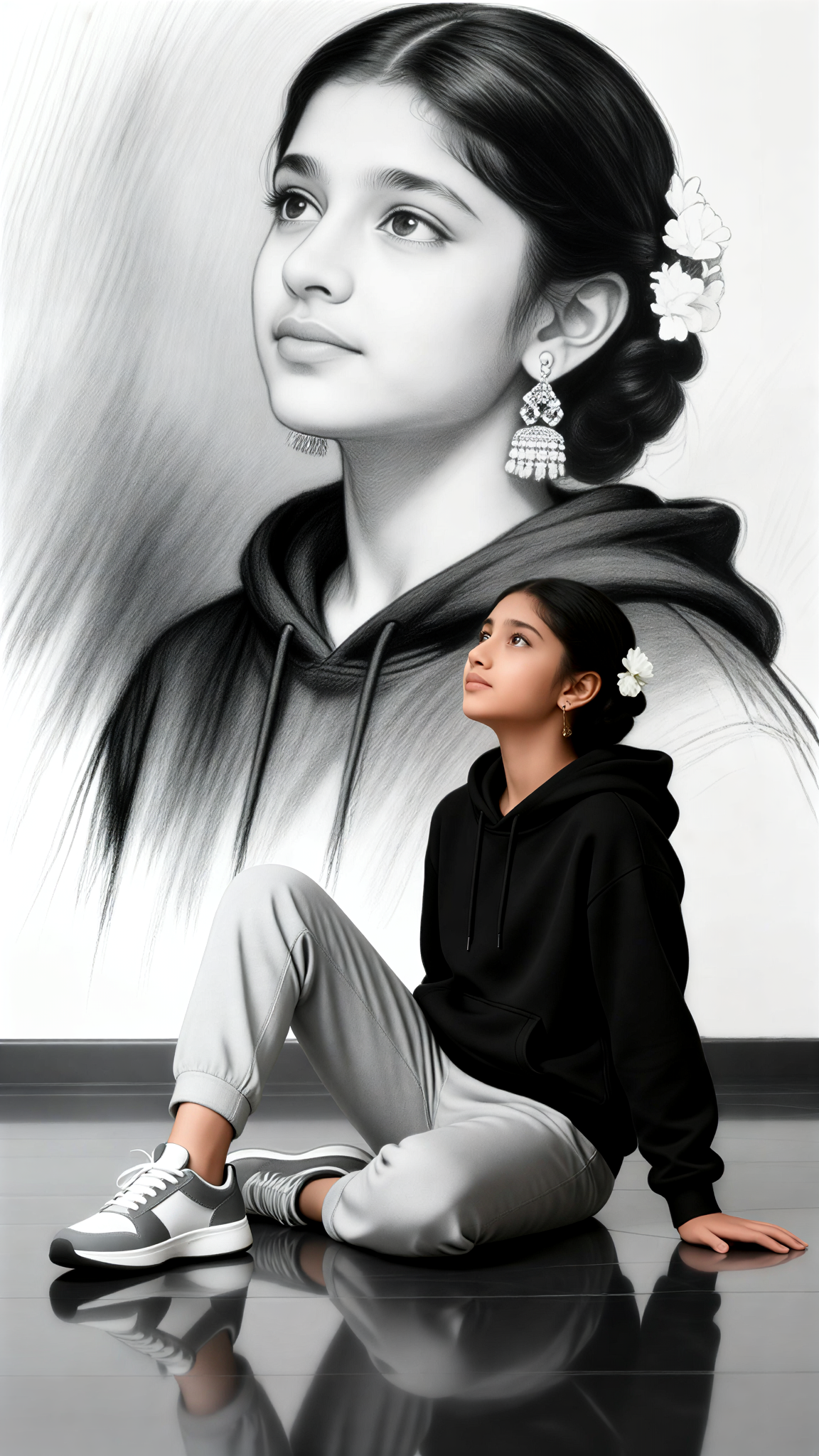 Sketch Double Image image