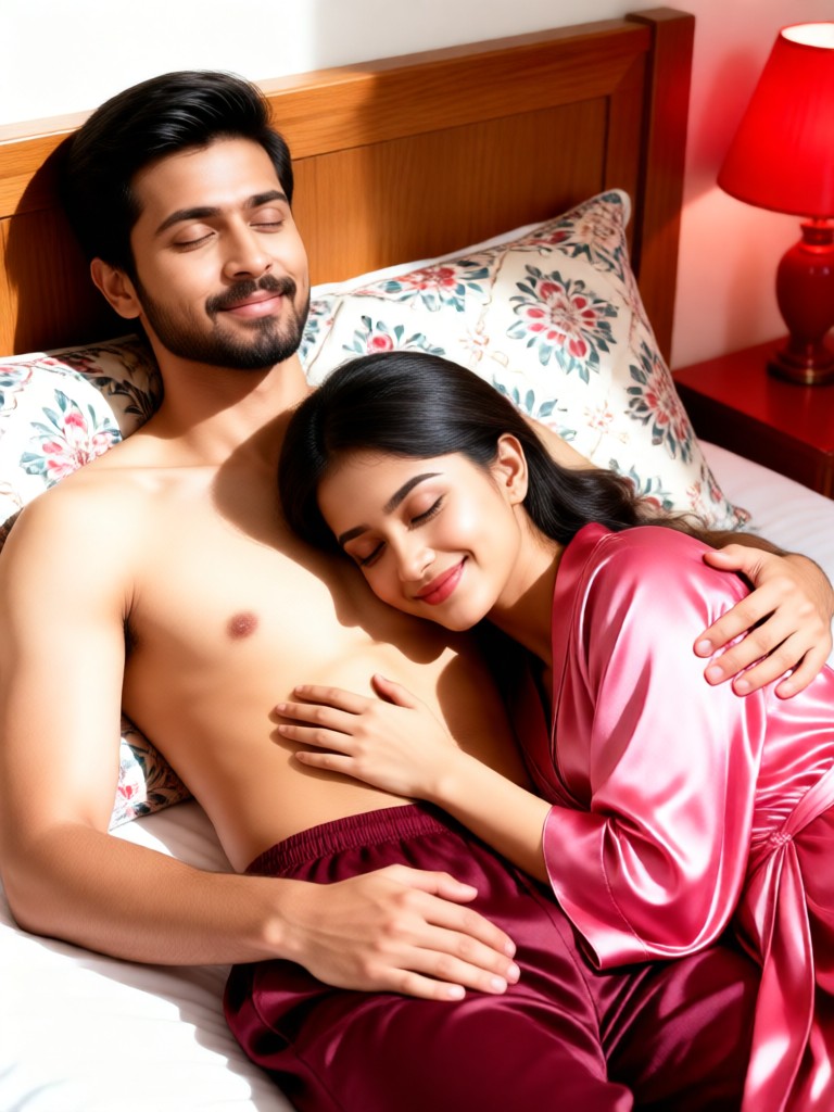 Sleeping on His Chest image