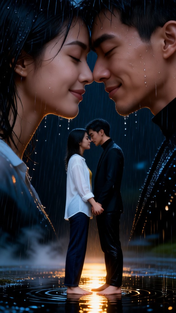 Couple in a romantic night-03-I image