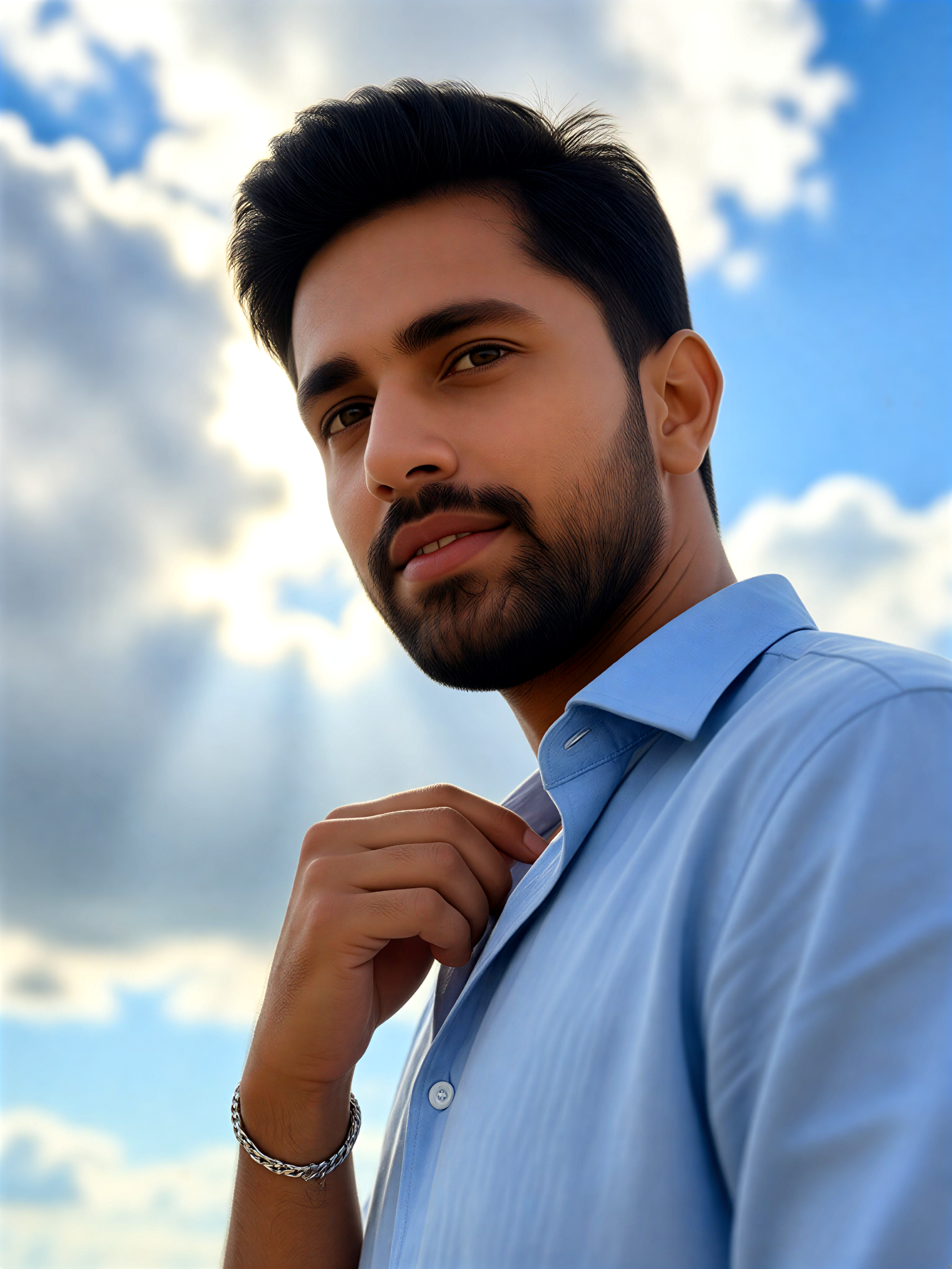 Sonnenstrahlseite Gesicht image