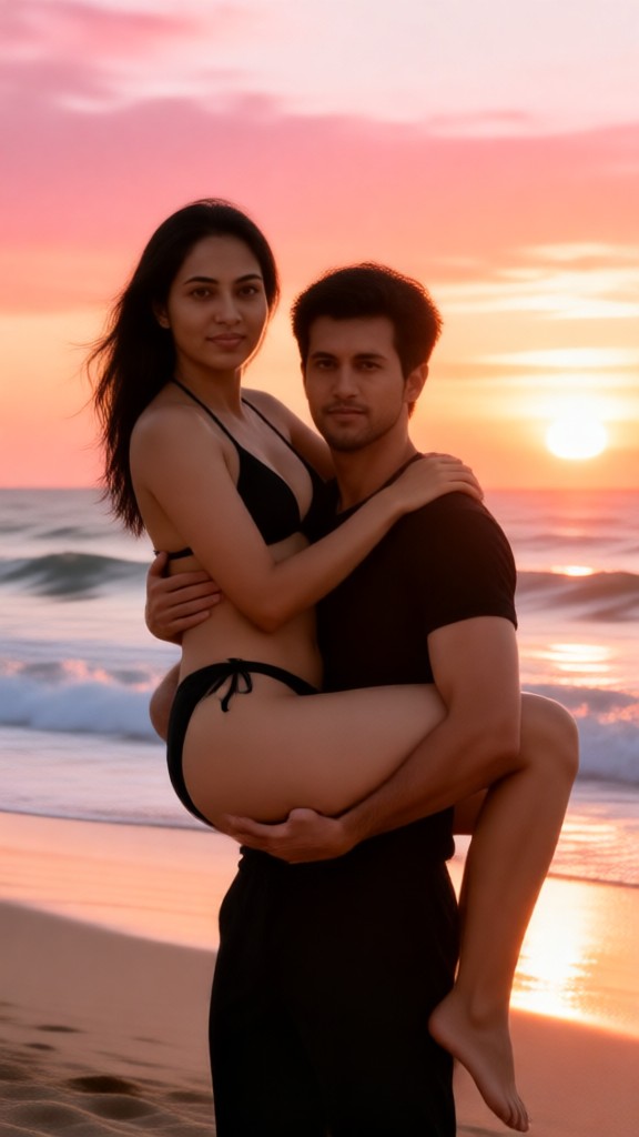 Sunset Lift Kiss image