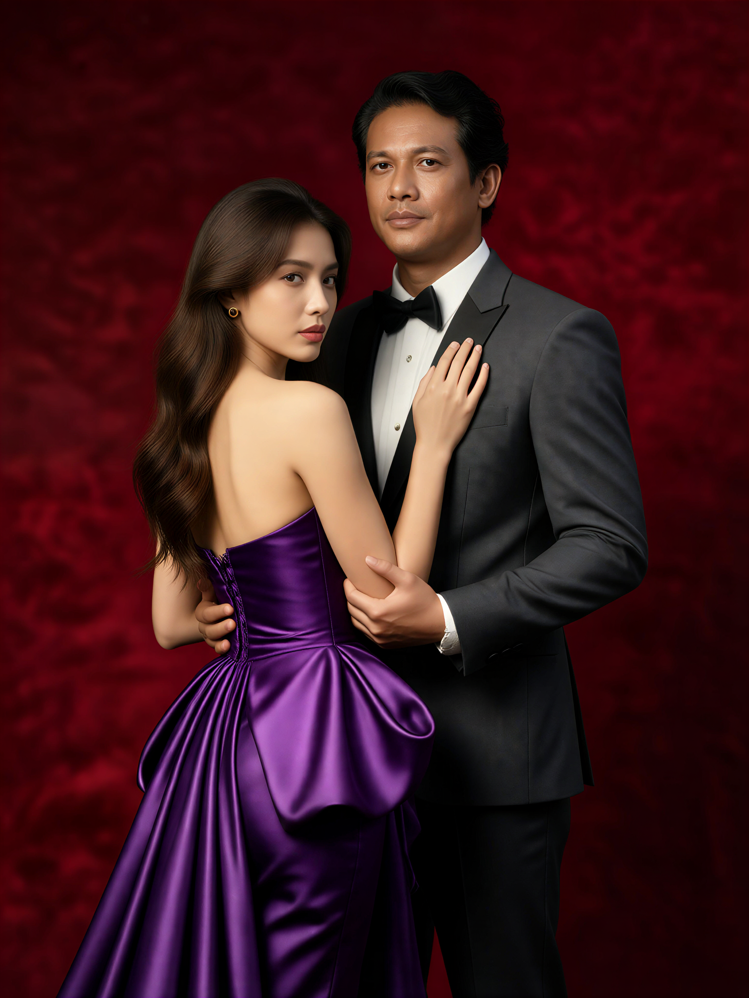 Purple Over Shoulder image
