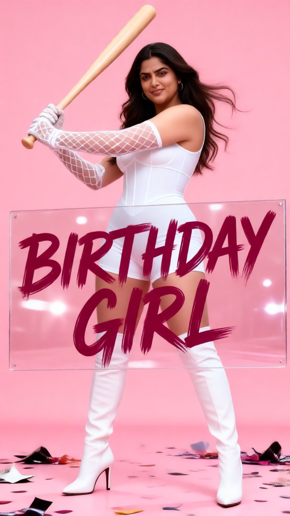Destructive Birthday Photoshoot image