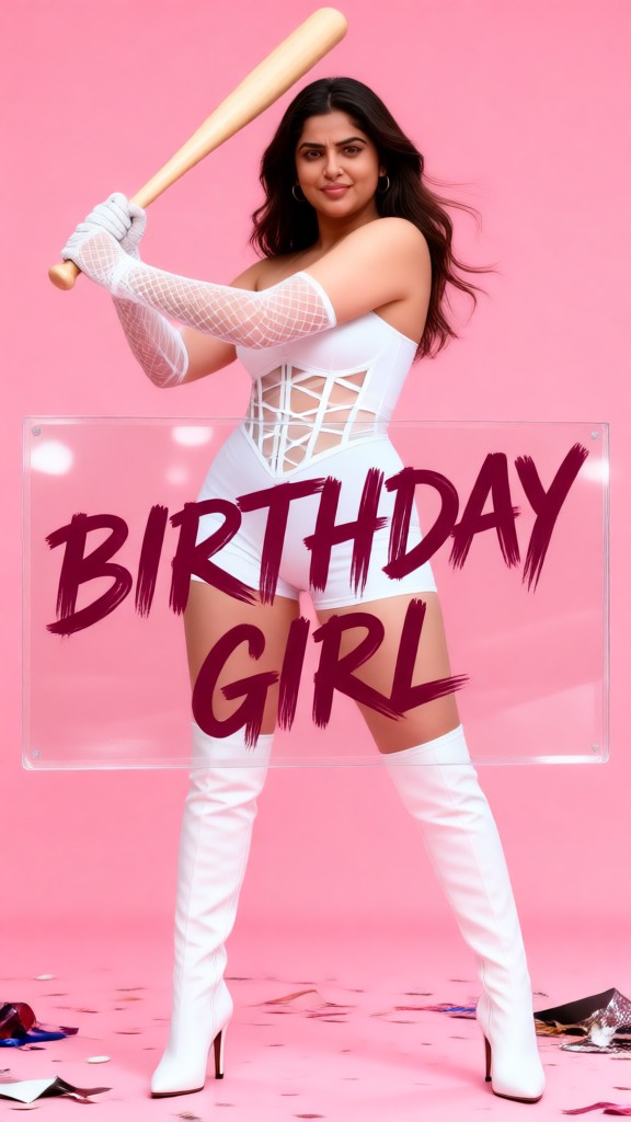 Destructive Birthday Photoshoot image