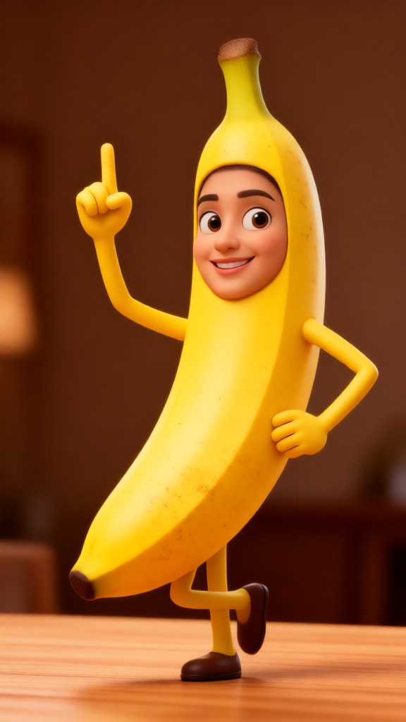 Turn into a banana and dance image