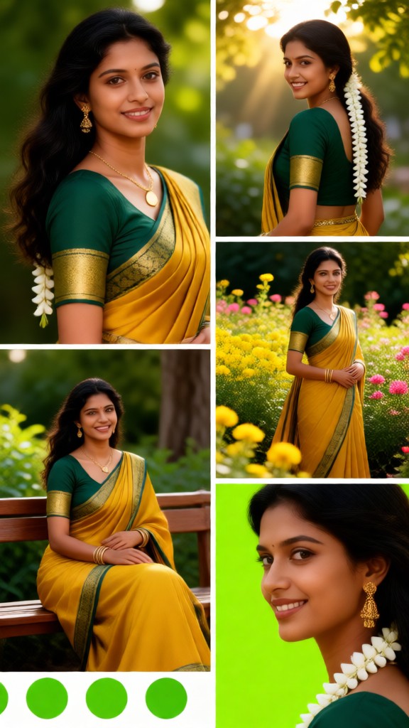 Multi angle Sari Photography image