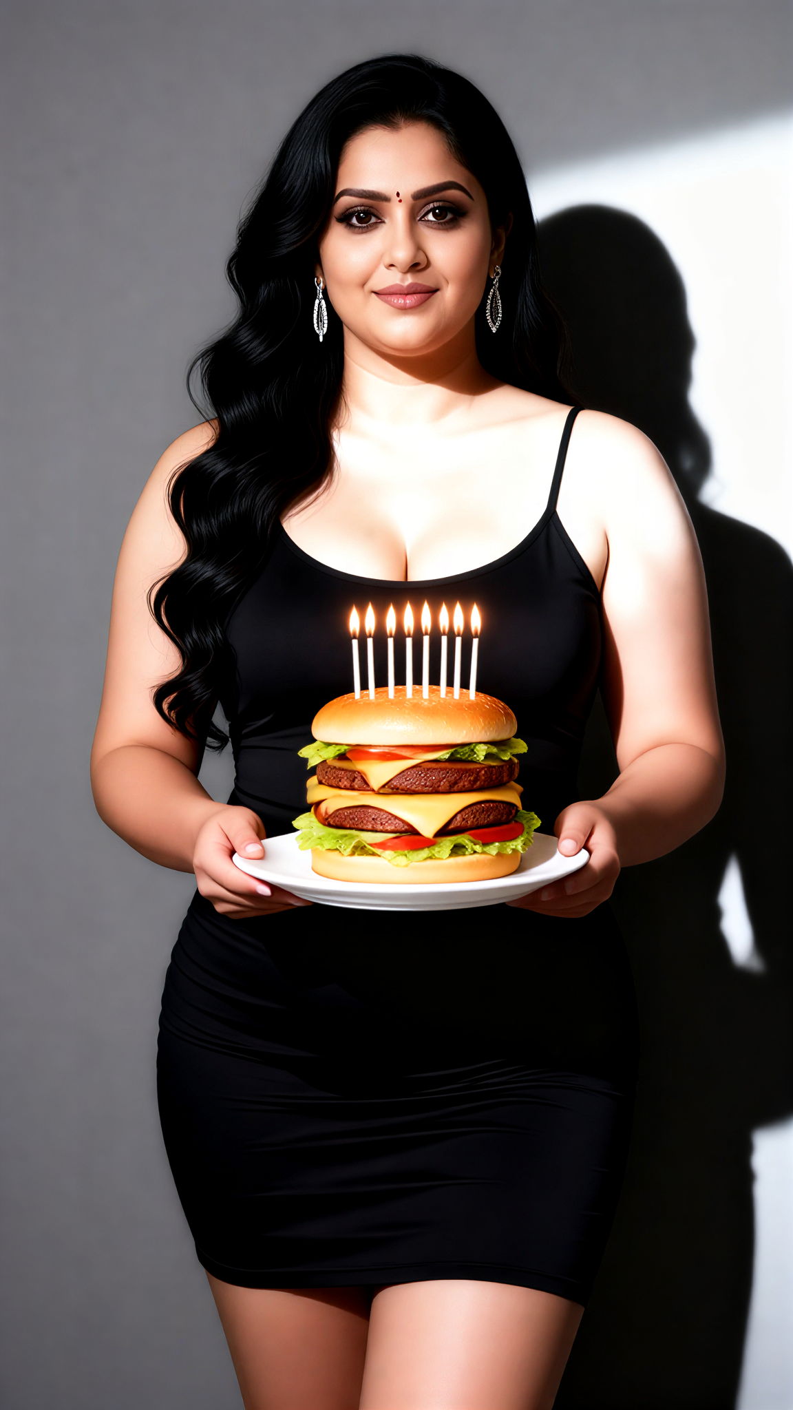 生日汉堡 image