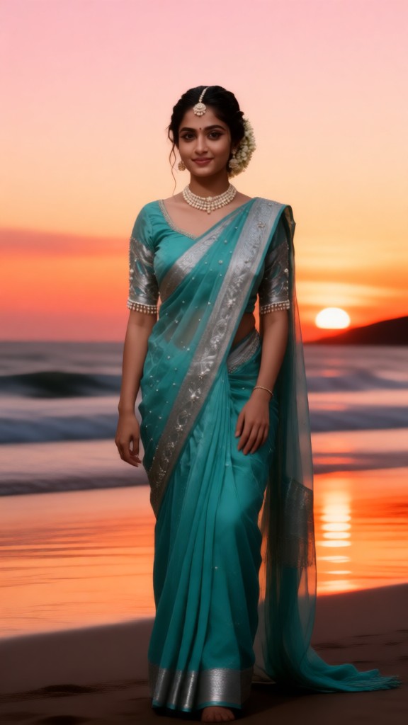 Atmospheric Seaside Portrait image