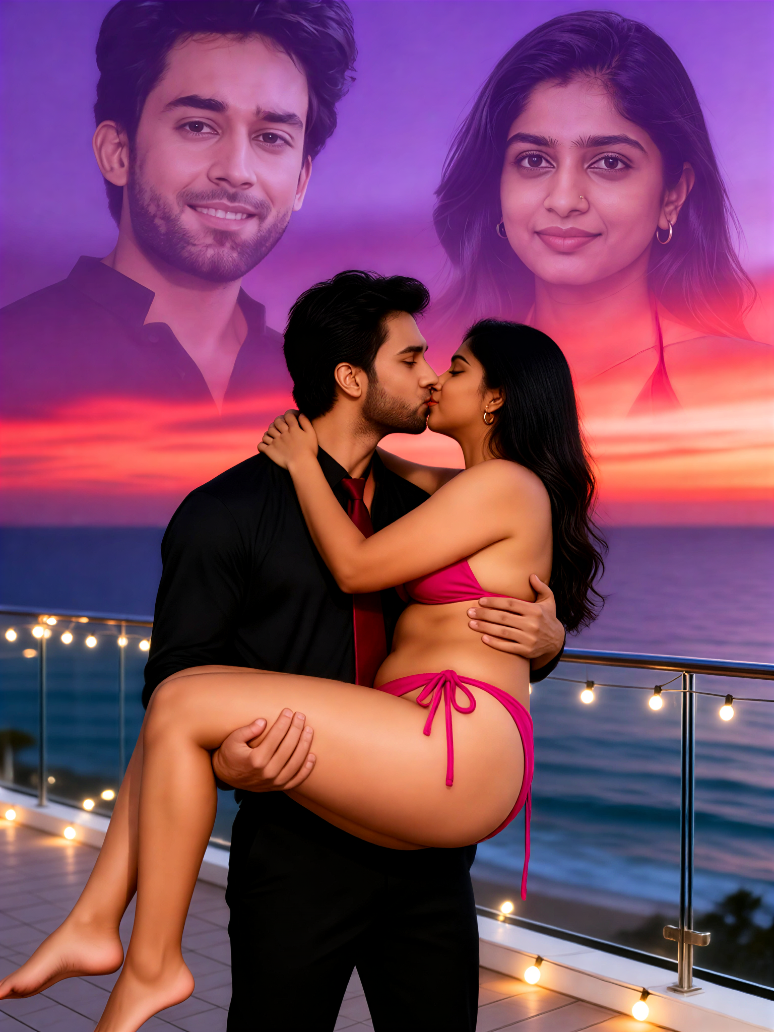 Tie Pull Kiss image