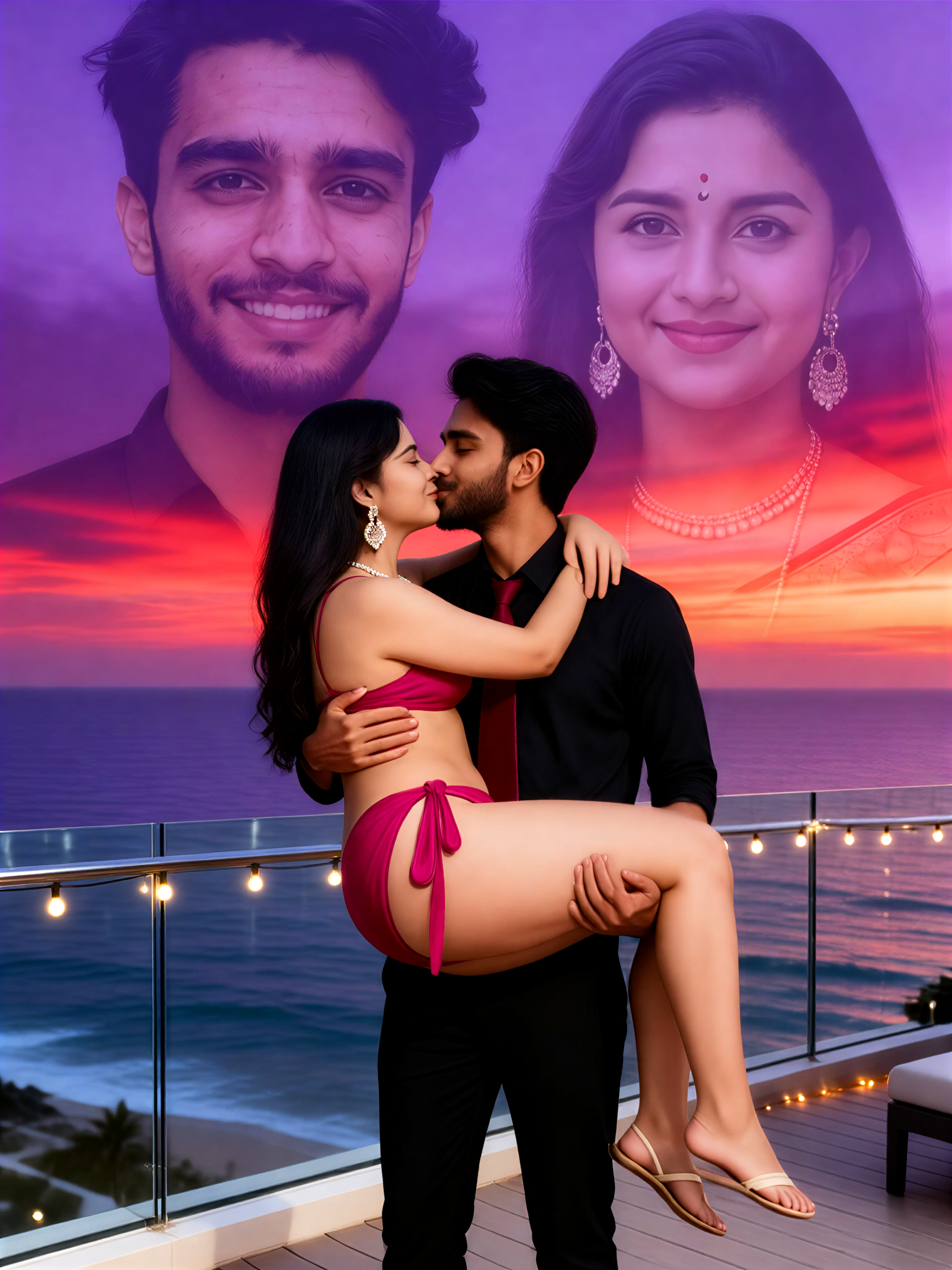 Tie Pull Kiss image