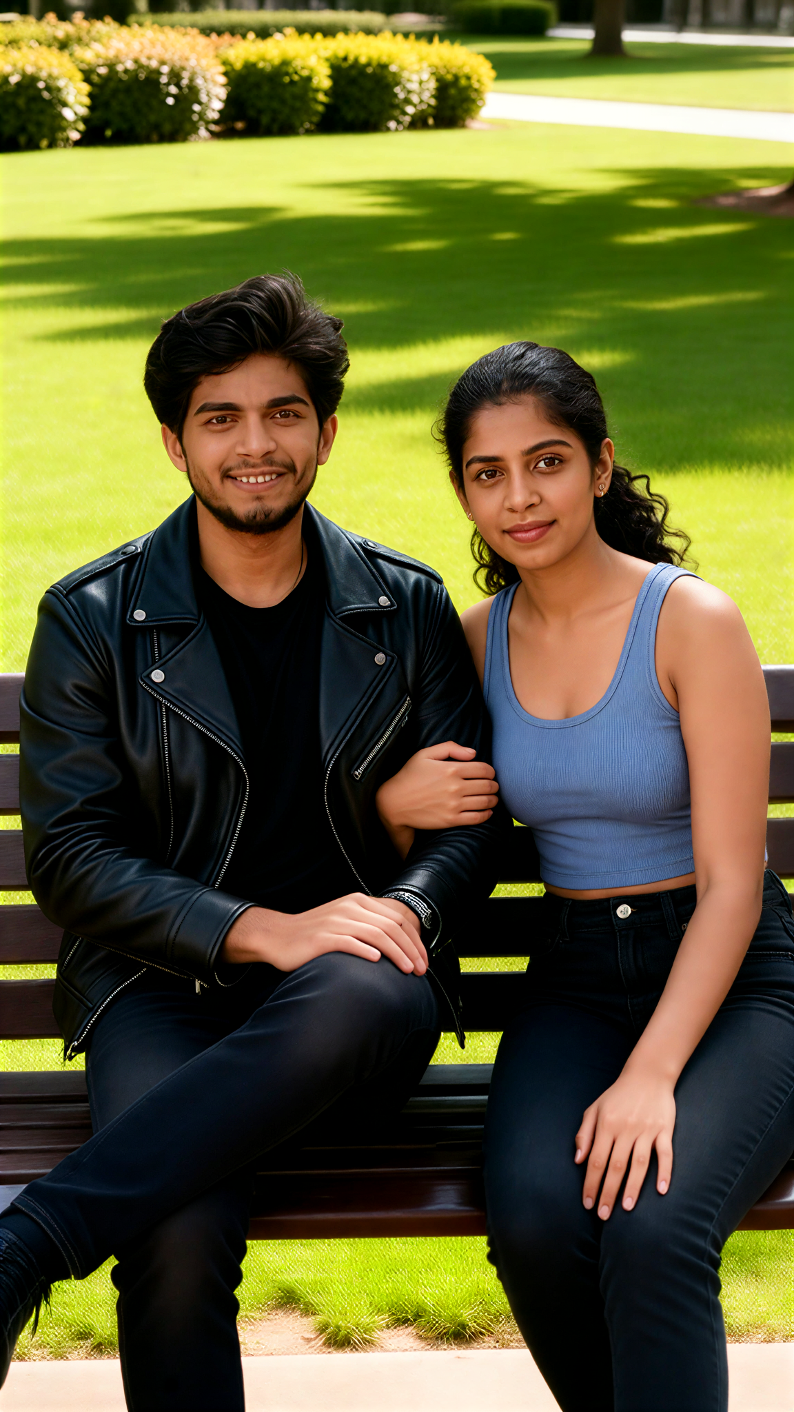 Couple Portrait Session in the Park image
