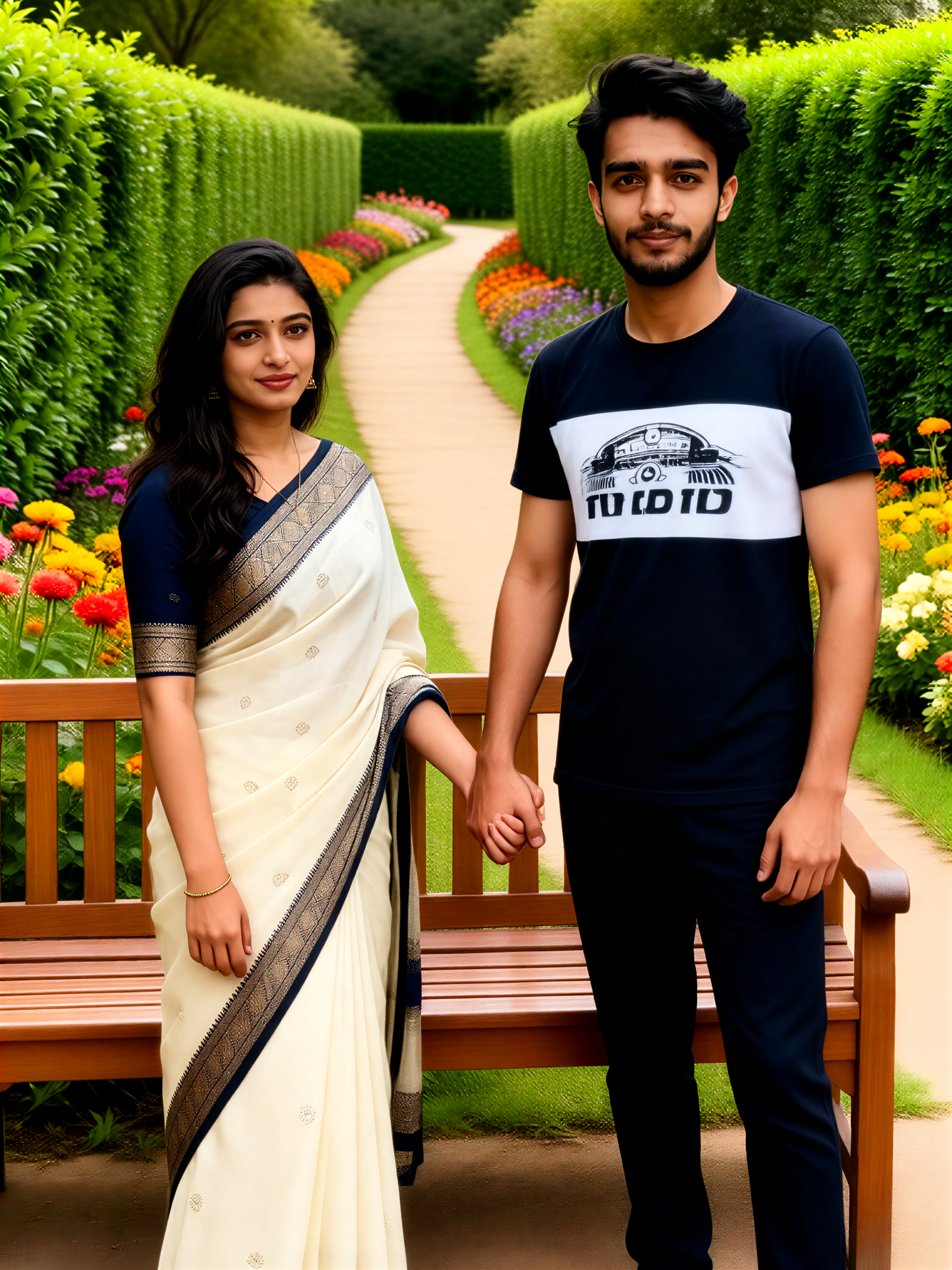 Couple Portrait Session in the Park image