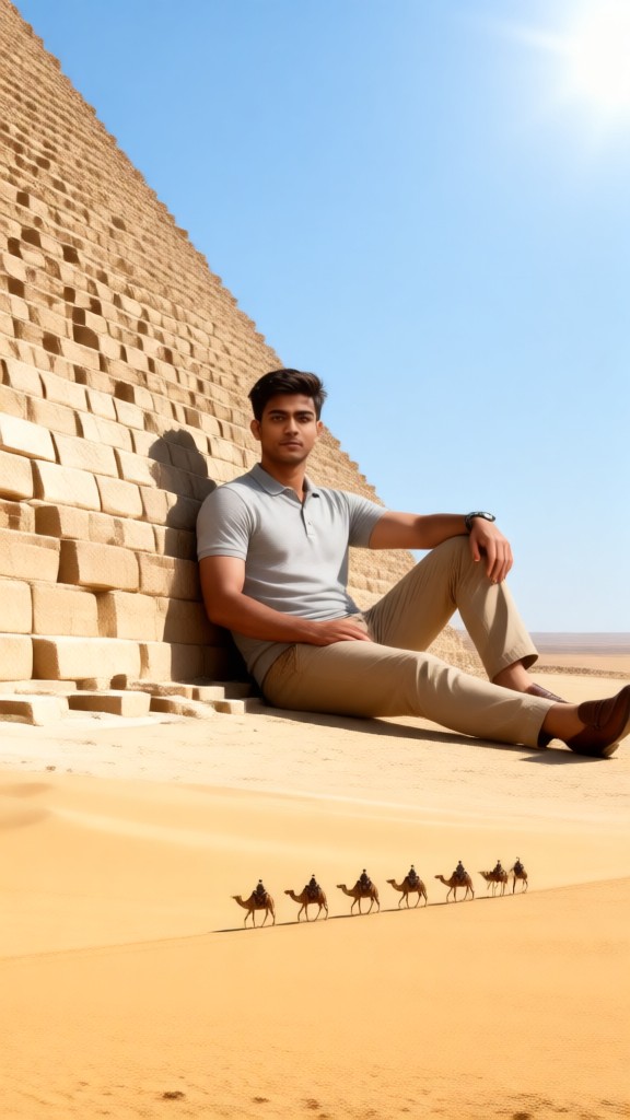 Fun shots at scenic spots image