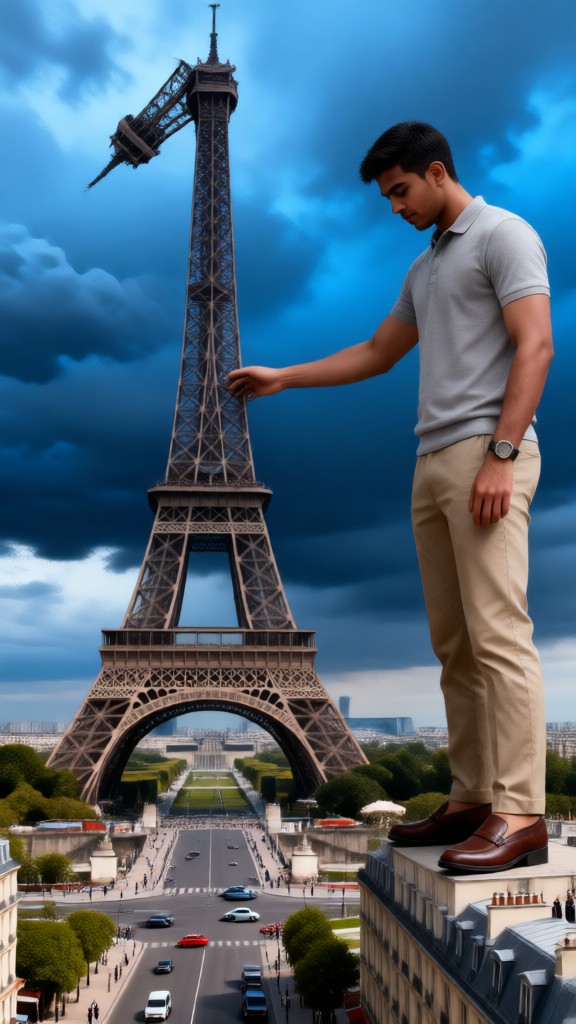 Fun shots at scenic spots image
