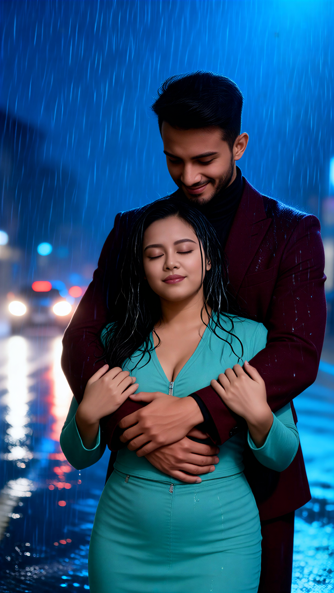 Back Hug Rain image