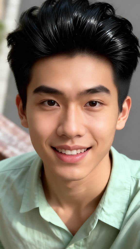Change hairstyle image