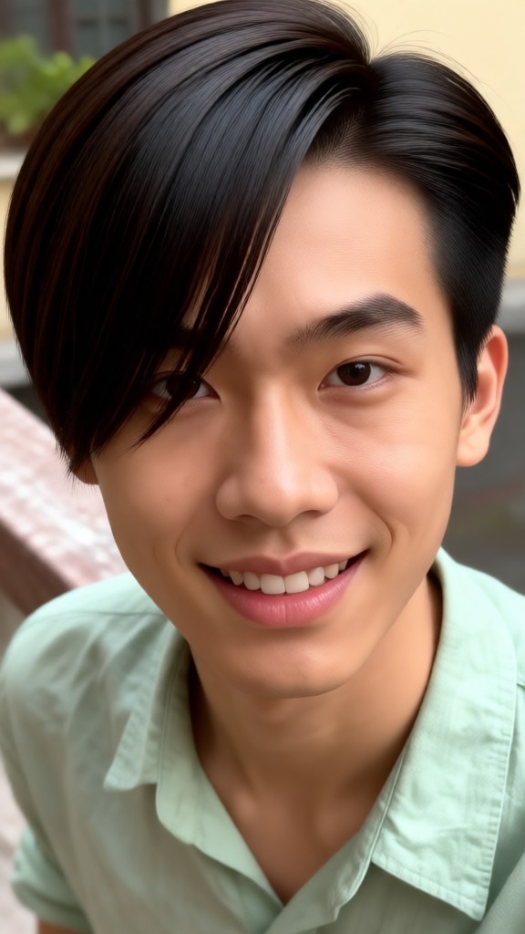Change hairstyle image