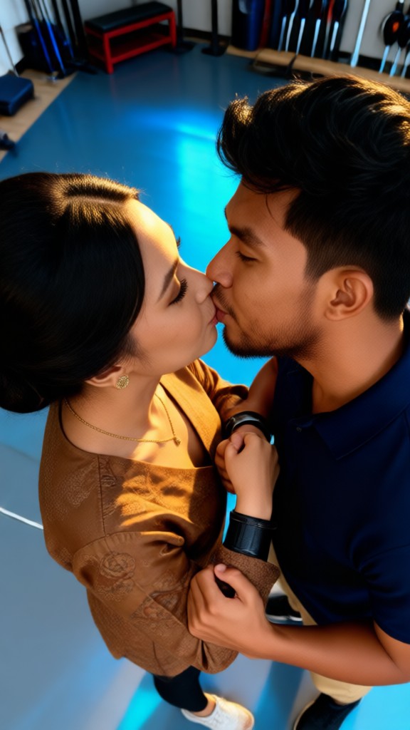 Fencing Elbow Kiss image