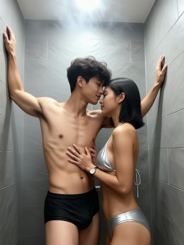 Steam Shower Kiss image
