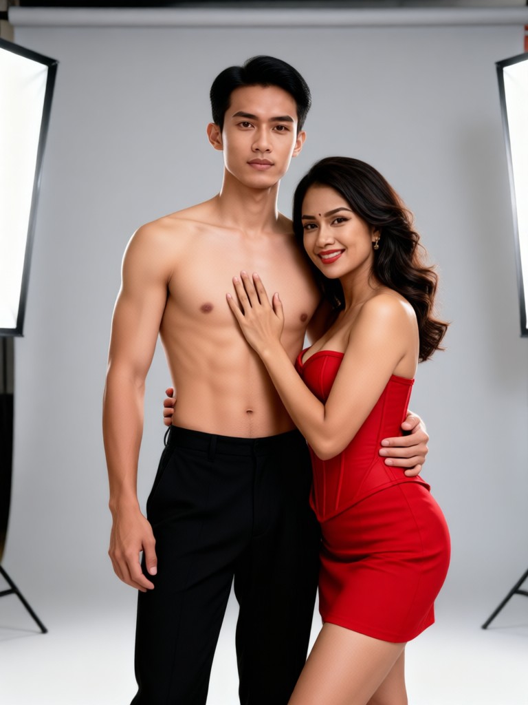Couple Body Pose image