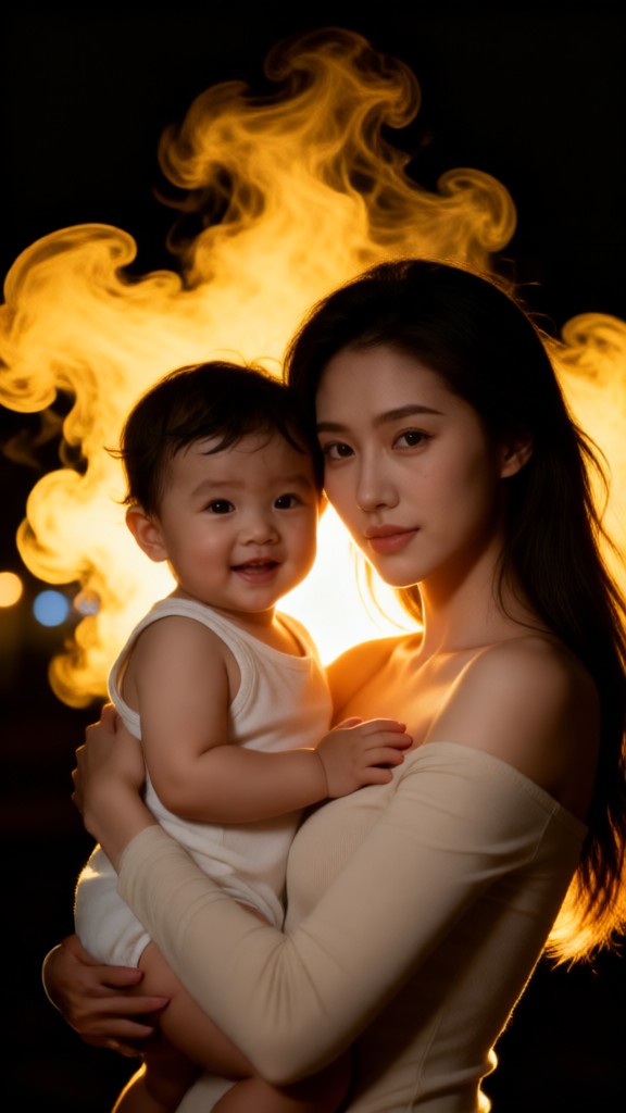 Maternal radiance image