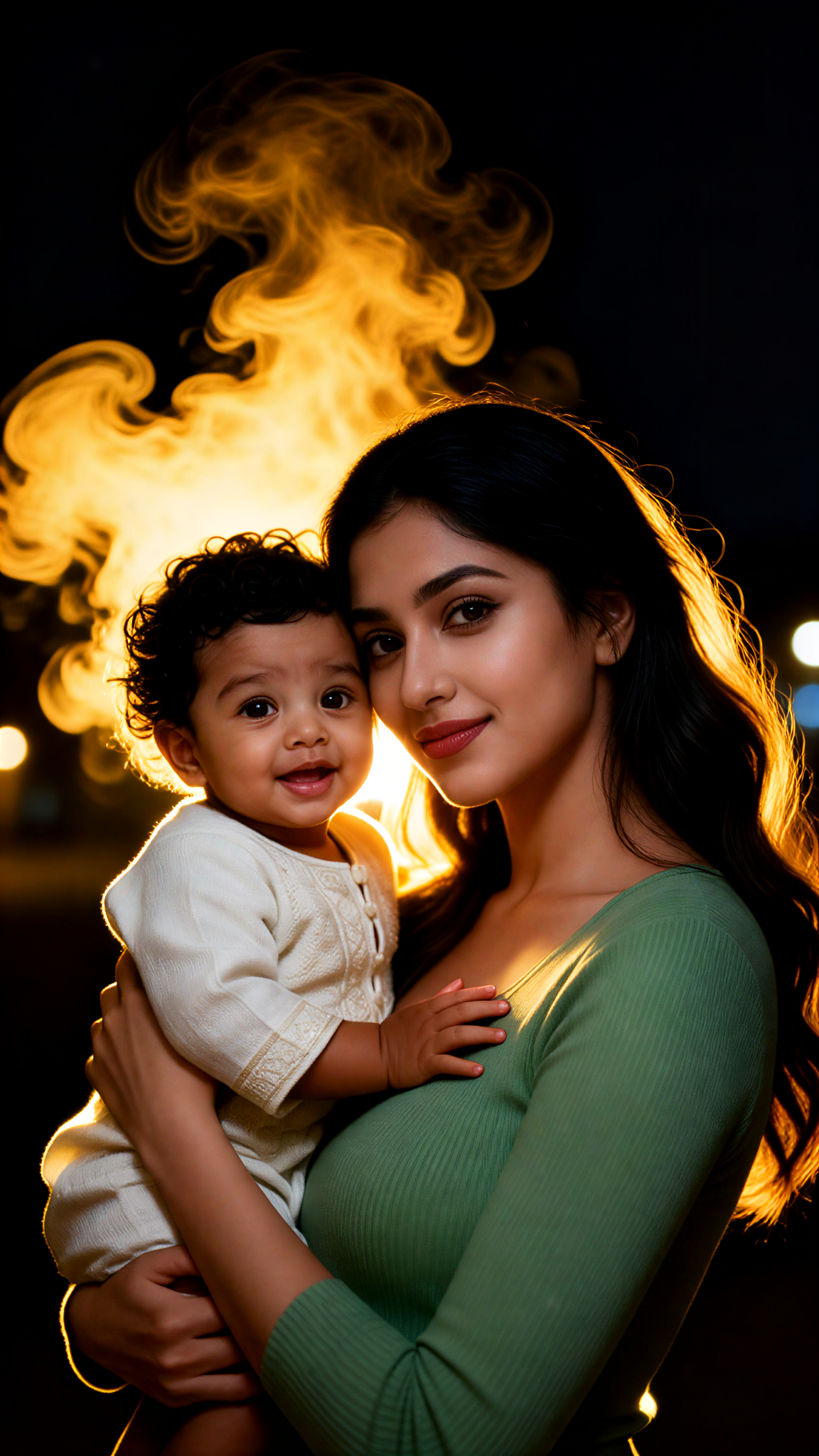 Maternal radiance image