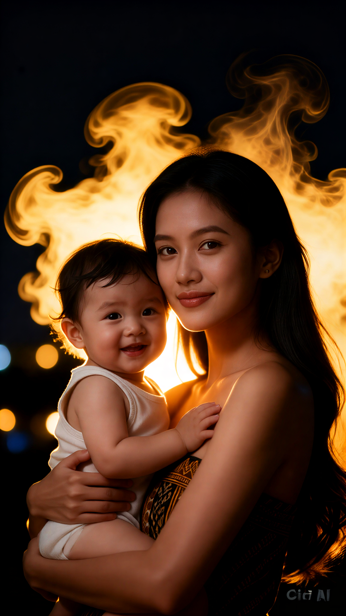 Maternal radiance image