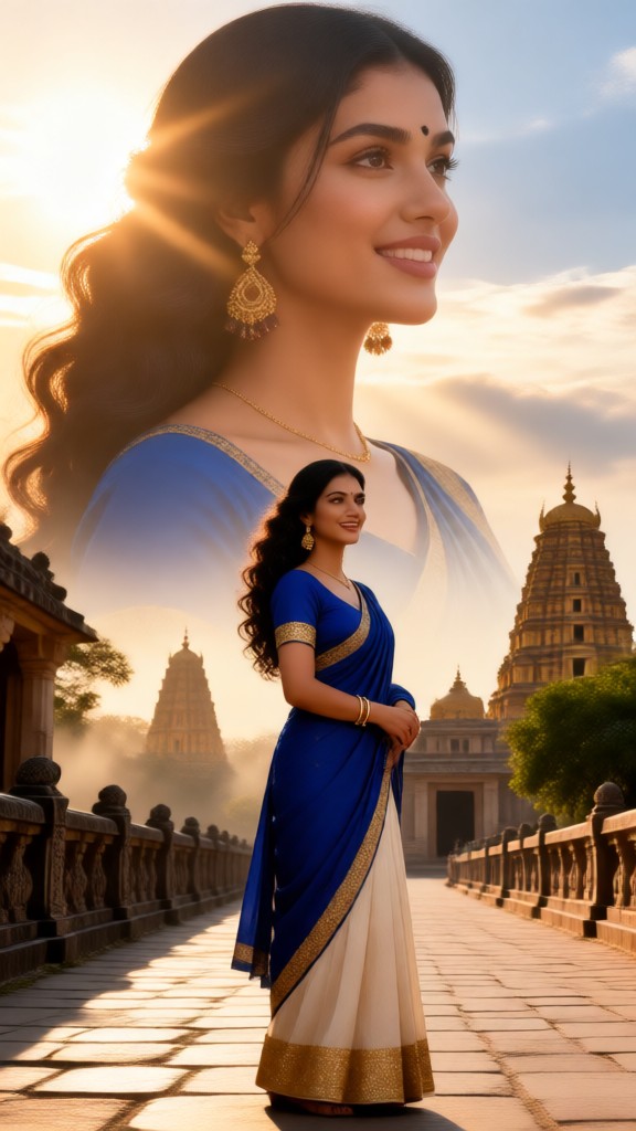 Beautiful Saree Girl-02 image