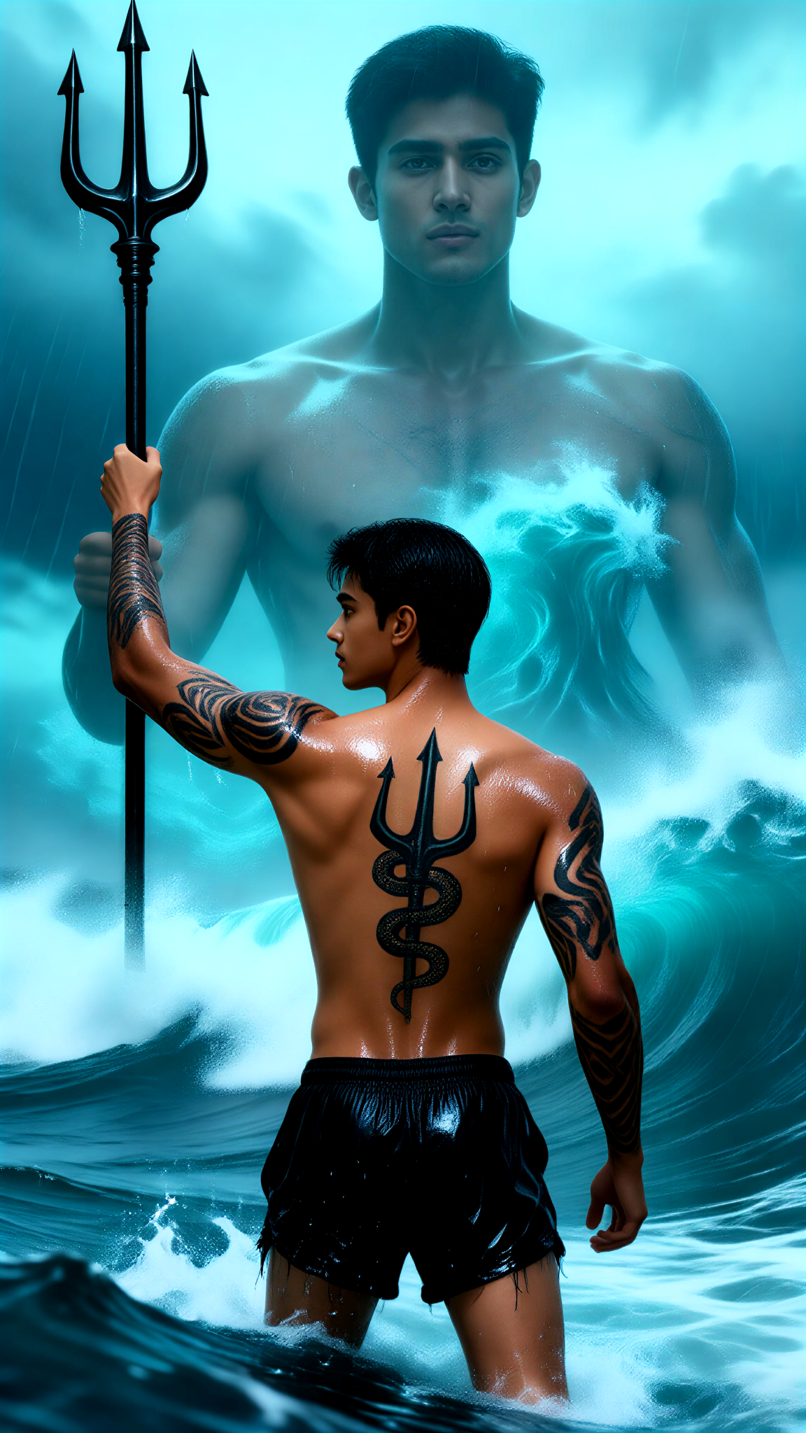 Double Exposure Aquaman image
