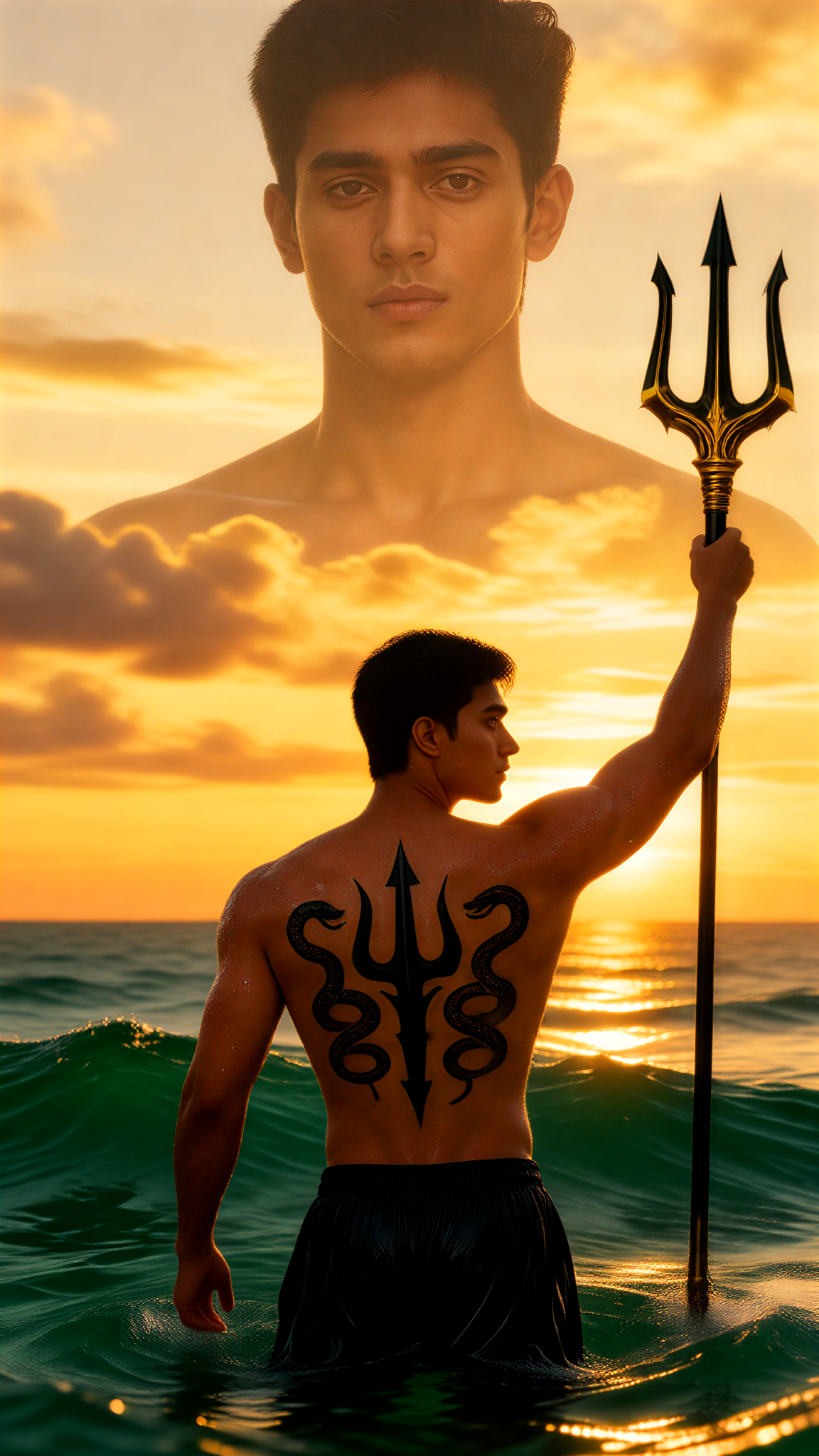 Double Exposure Aquaman image
