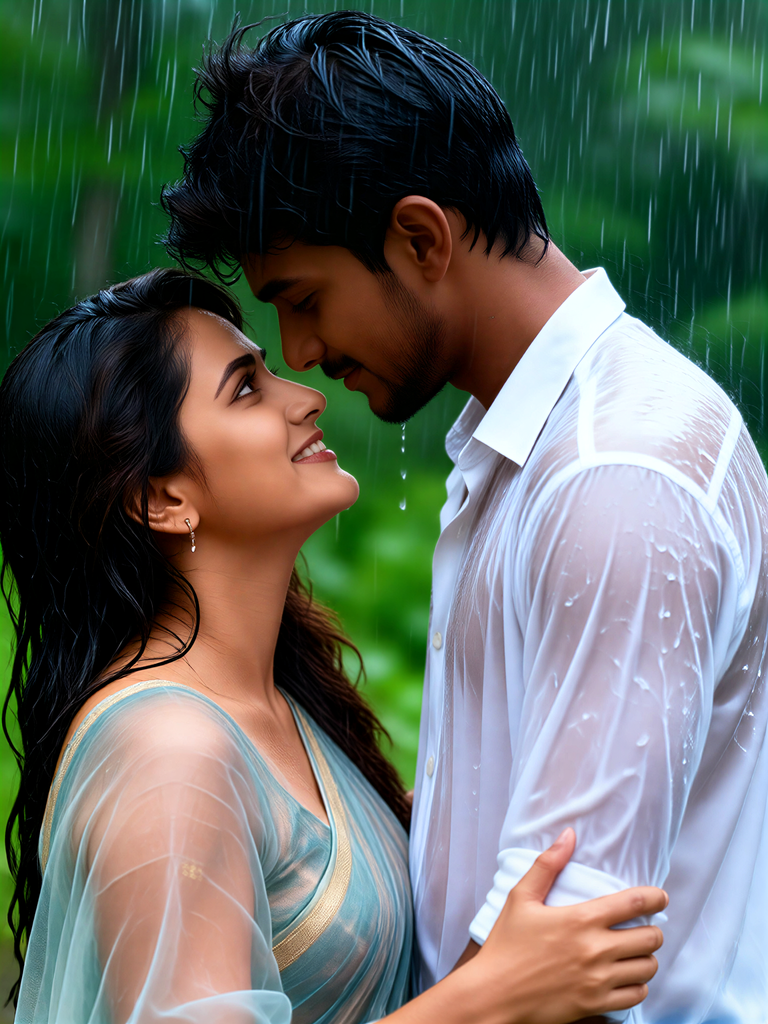 Saree Shirt Near Kiss image