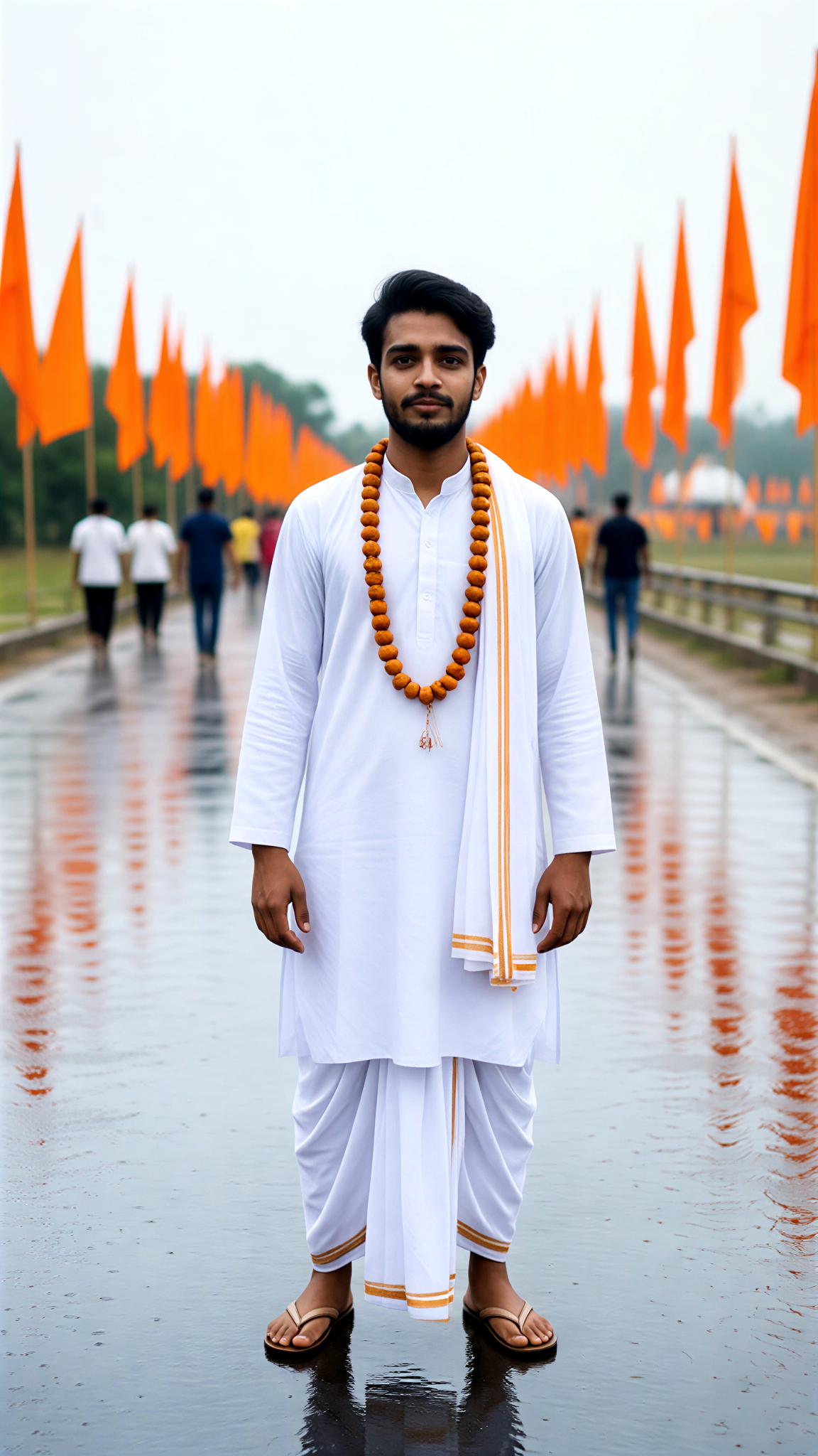 Monsoon Varkari Pilgrimage Portrait image