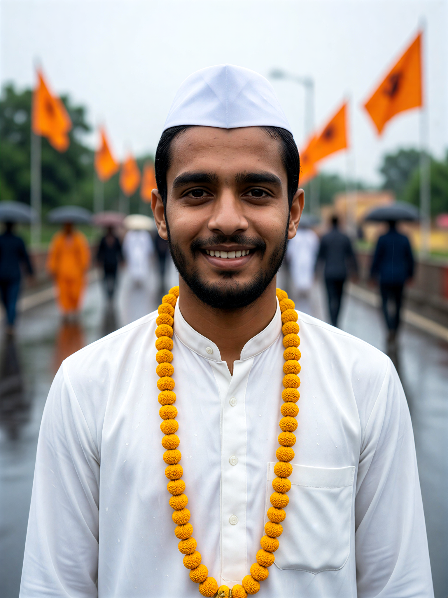 Monsoon Varkari Pilgrimage Portrait image