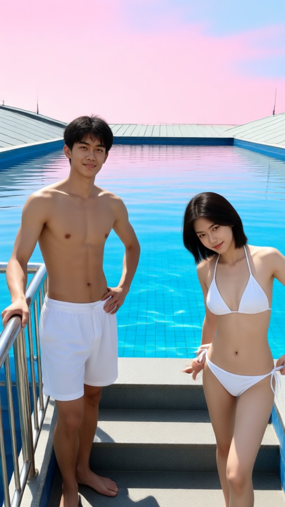 Sky Pool Kiss image
