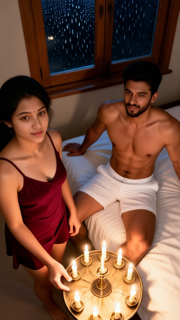 Candle Bed Kiss image