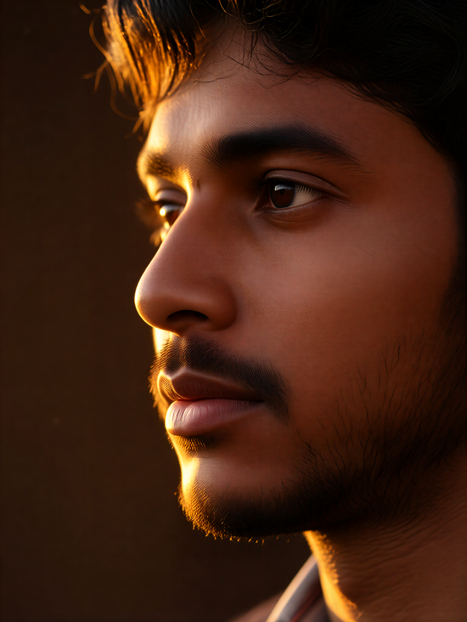 Golden Half Face image