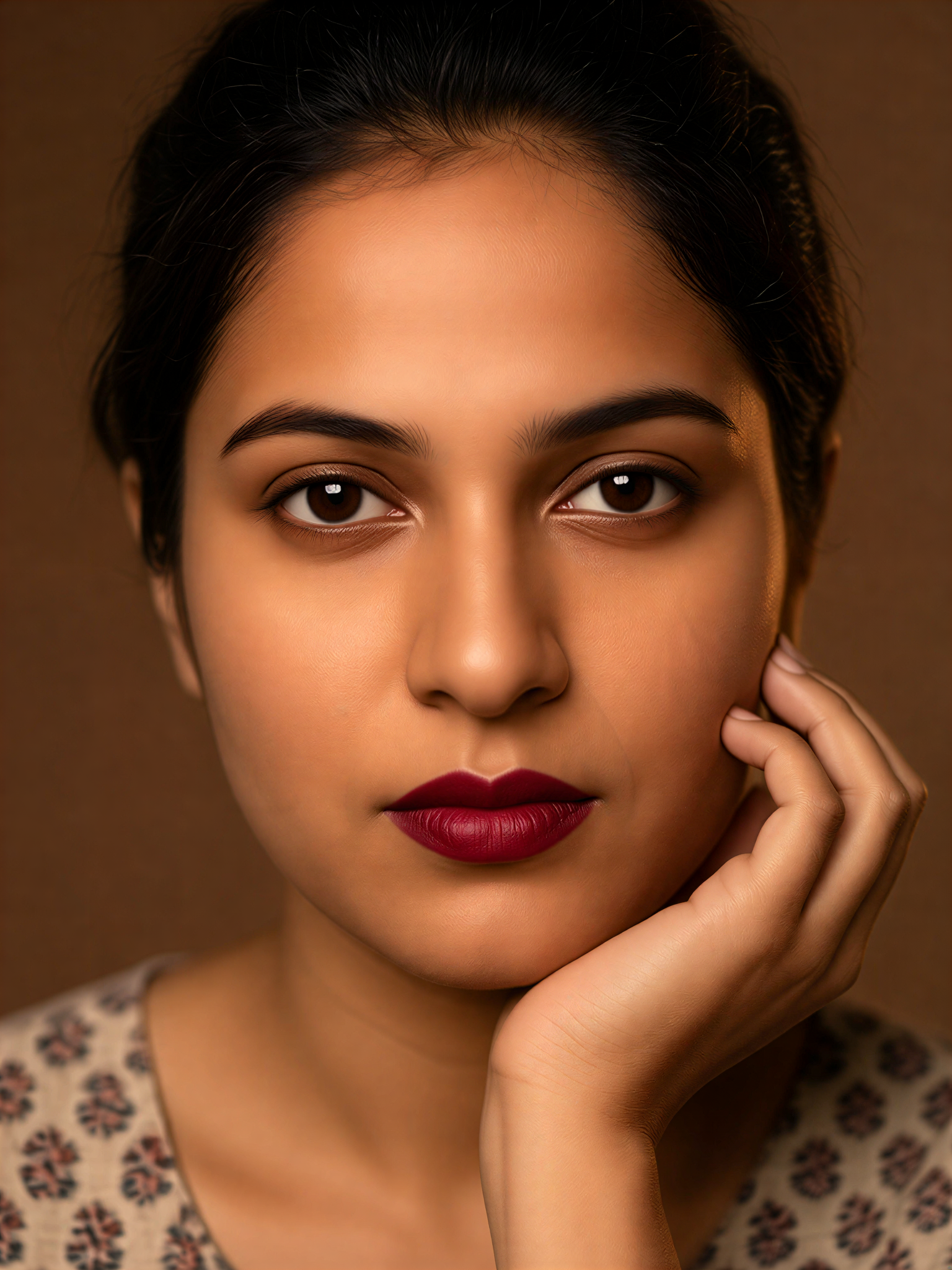 Coffee Red Lip image