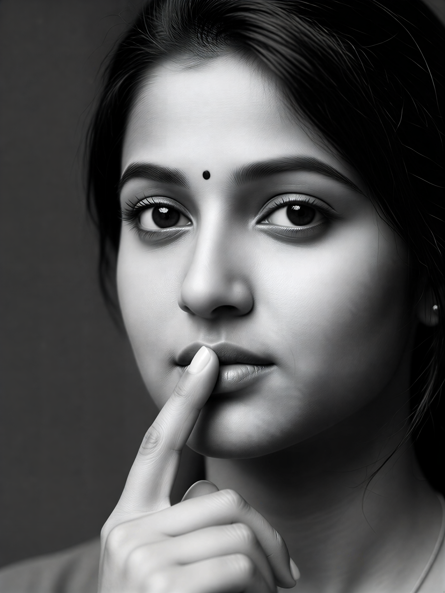 Mono Finger Lip image