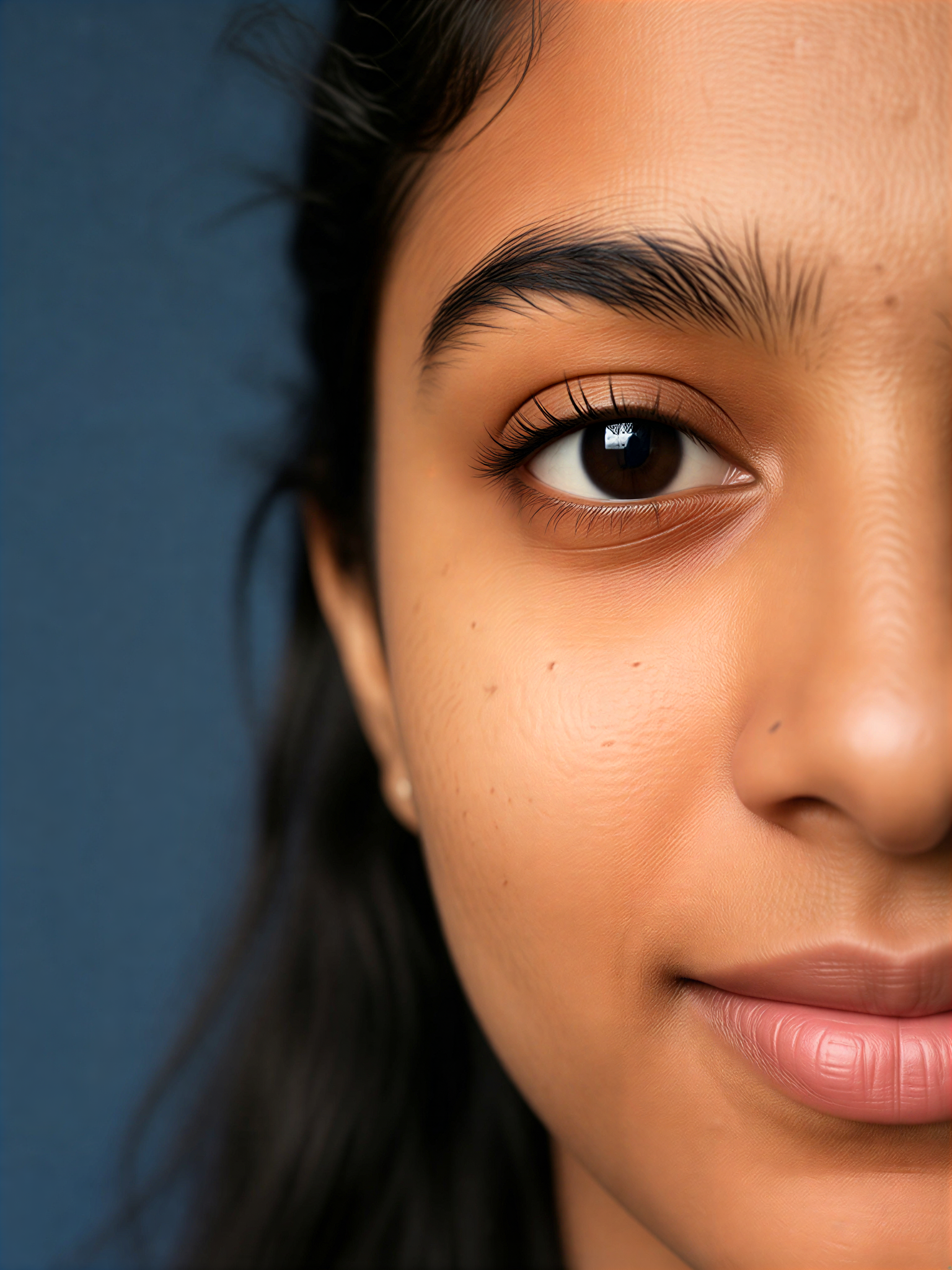 Deep Blue Woman Eye image