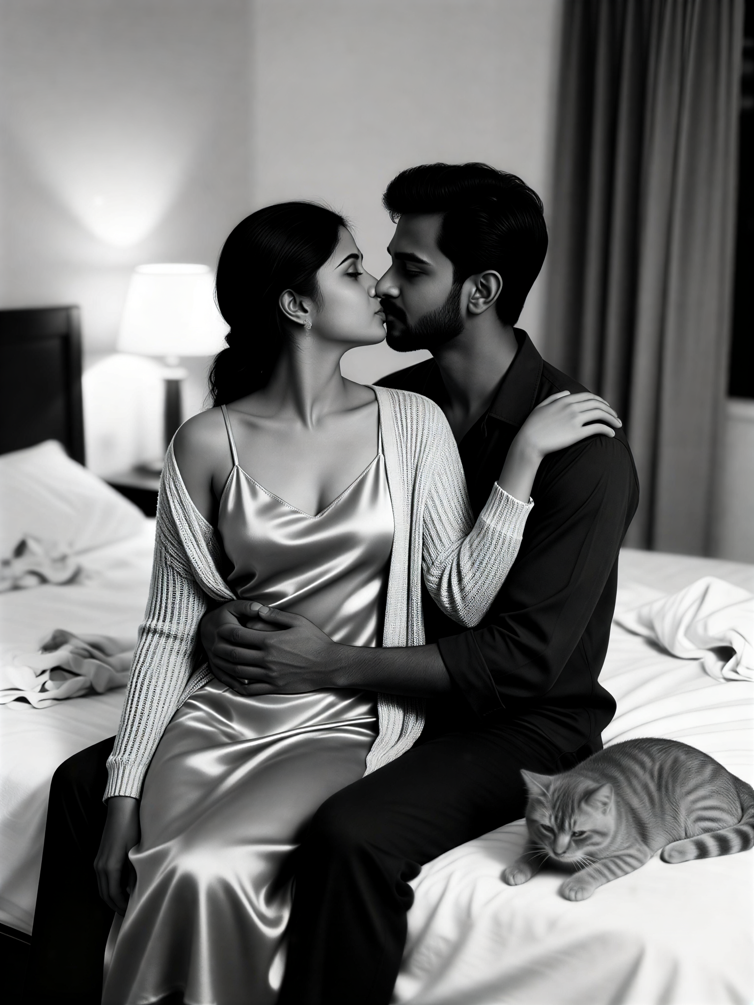 Bedroom Kiss Tension image