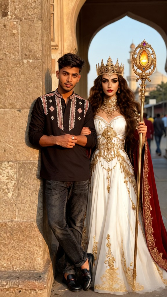 Photo with Queen Rani Pari image