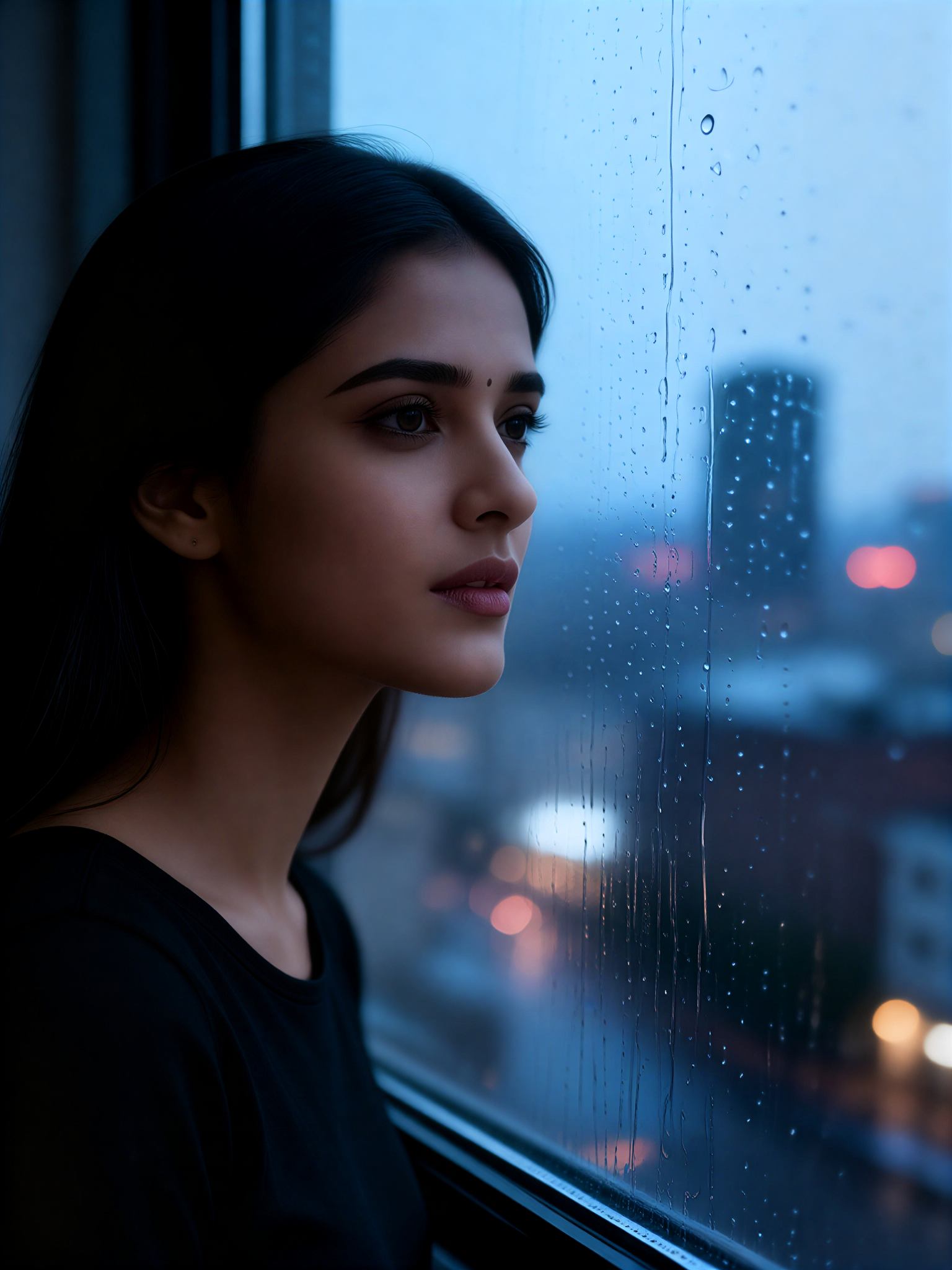 Rain Window Solitude image
