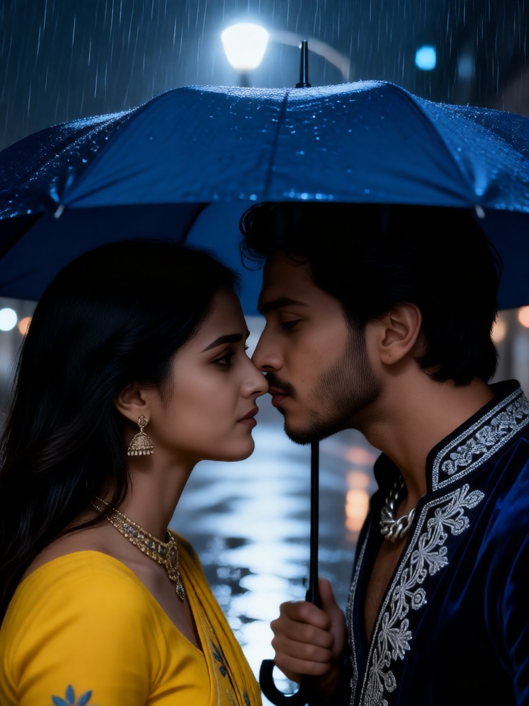 Last Kiss Under Umbrella image