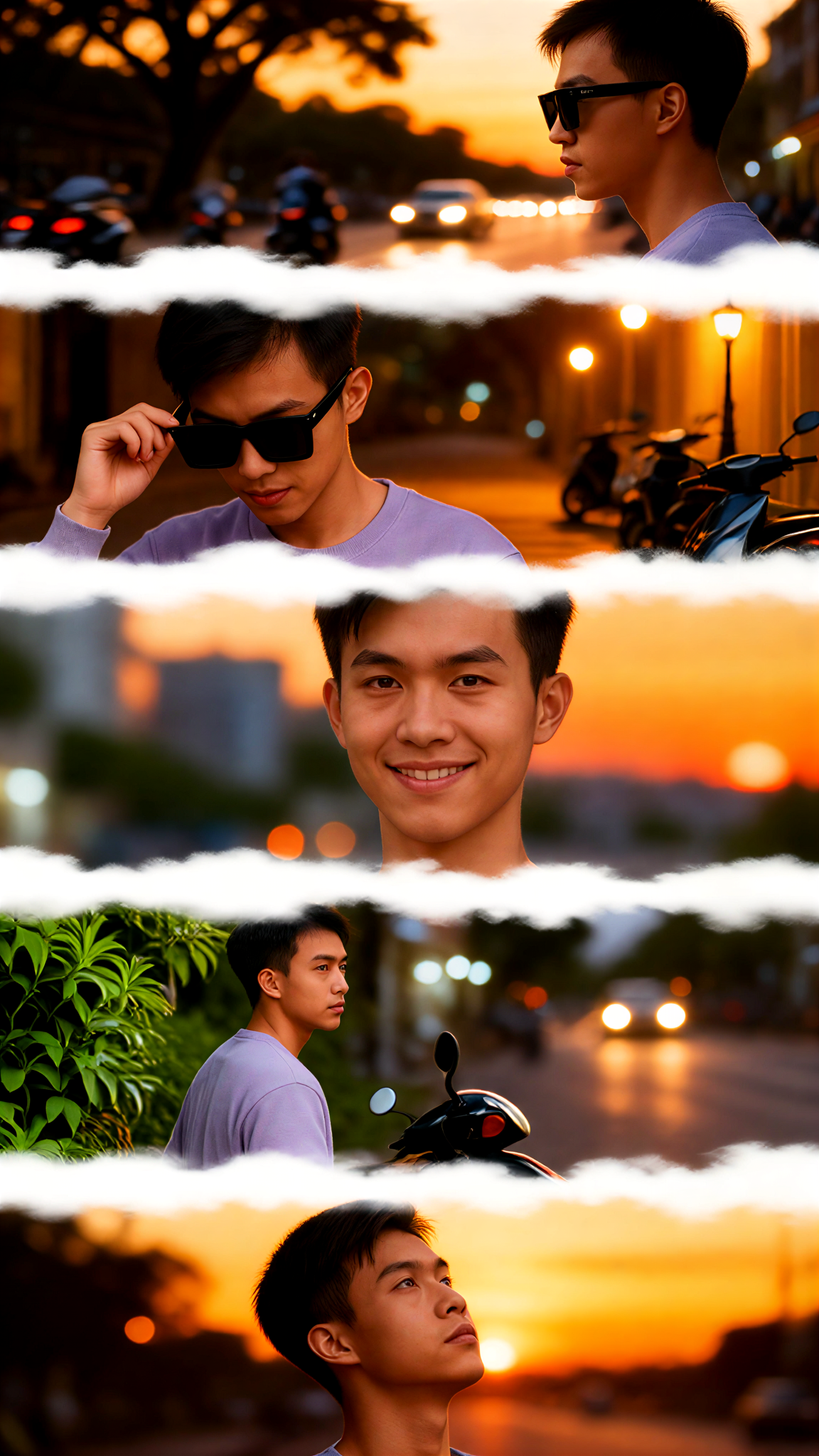Five-layer Sunglasses Photoshoot image