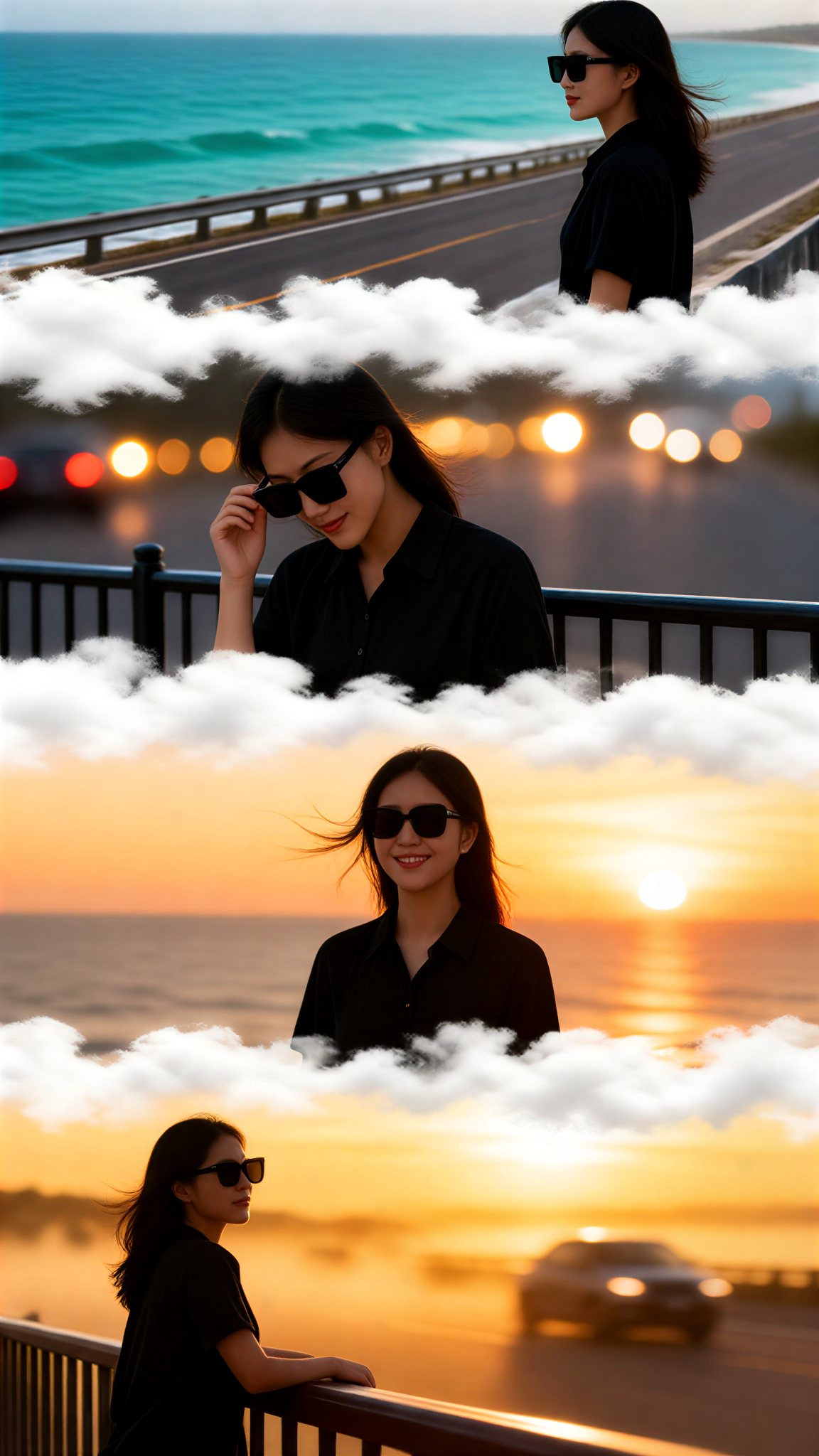 Gafas de sol de cinco capas sesión fotográfica image