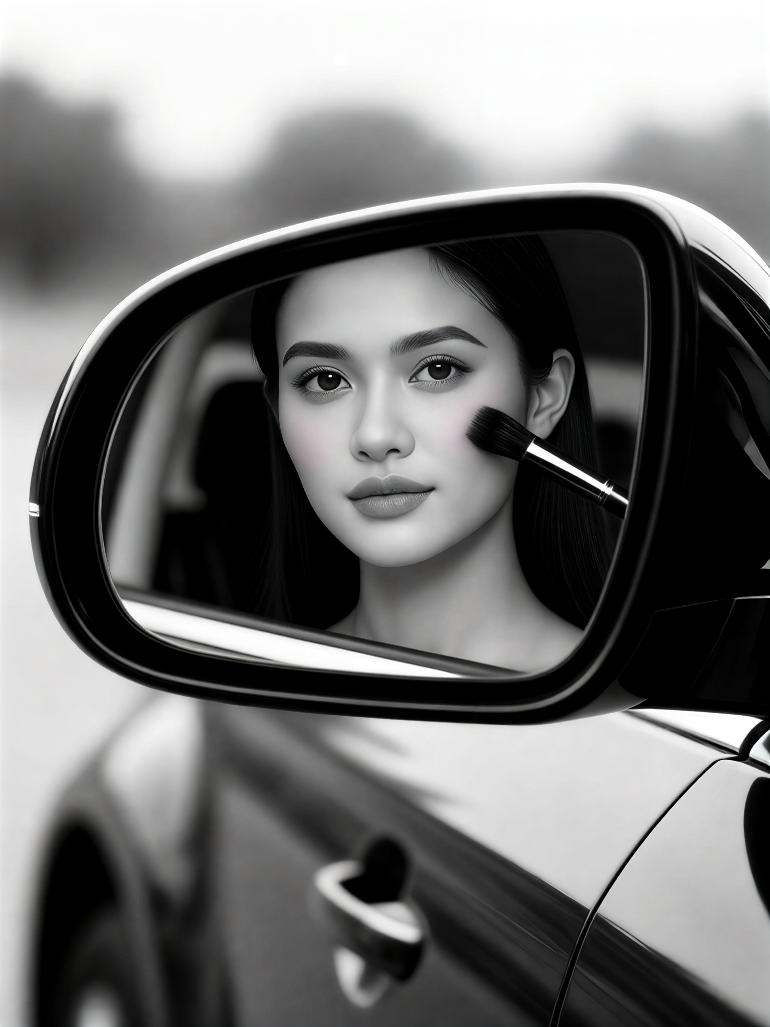 Blush Brush Reflection image
