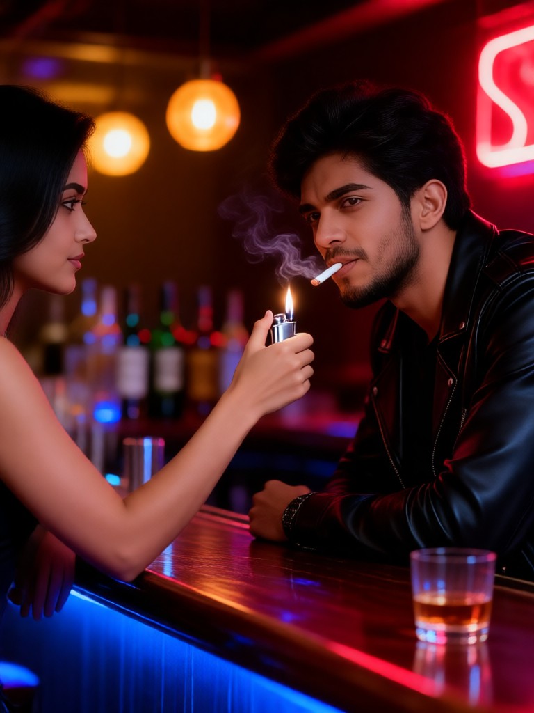 Neon Bar Side Flame image