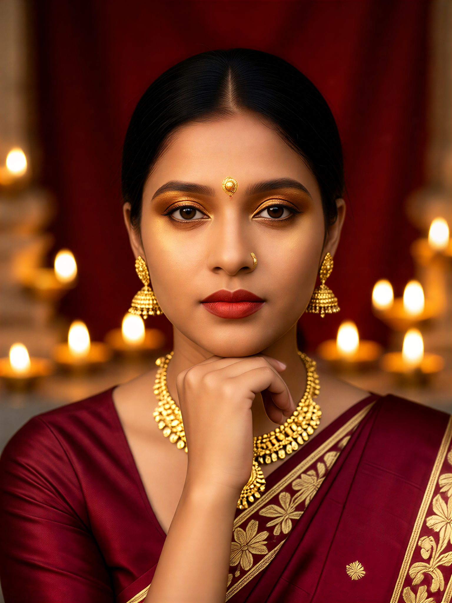 Golden Halo Bride image